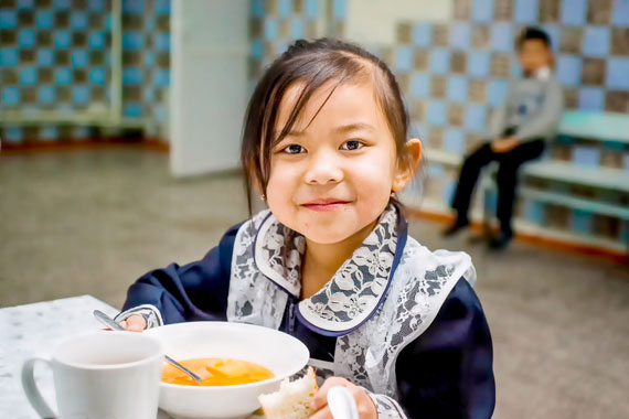 Lunchtime in Kyrgyzstan