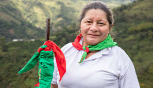 Colombian activist paves the way