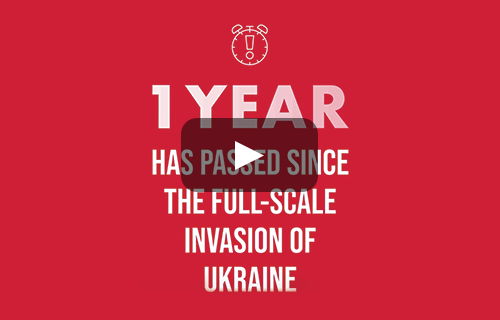 A year of mobilization in Ukraine