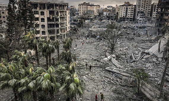 One year of crisis in Gaza