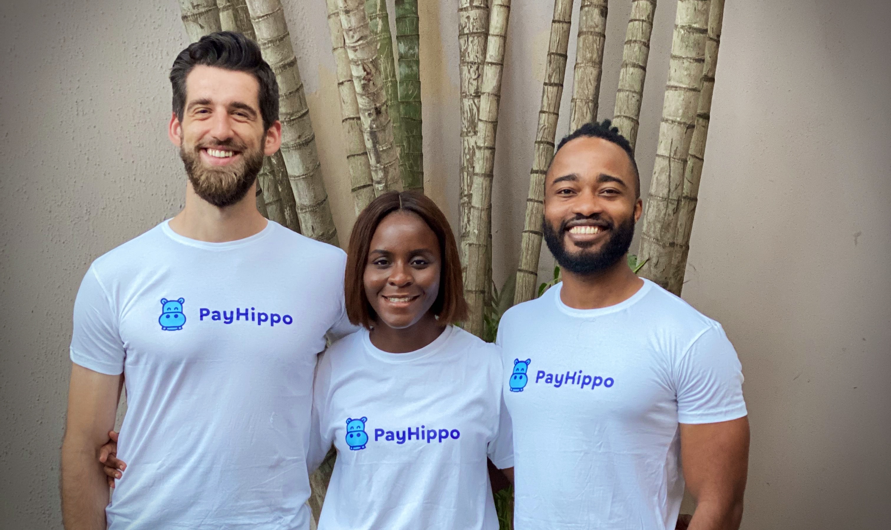 The PayHippo team standing togther.