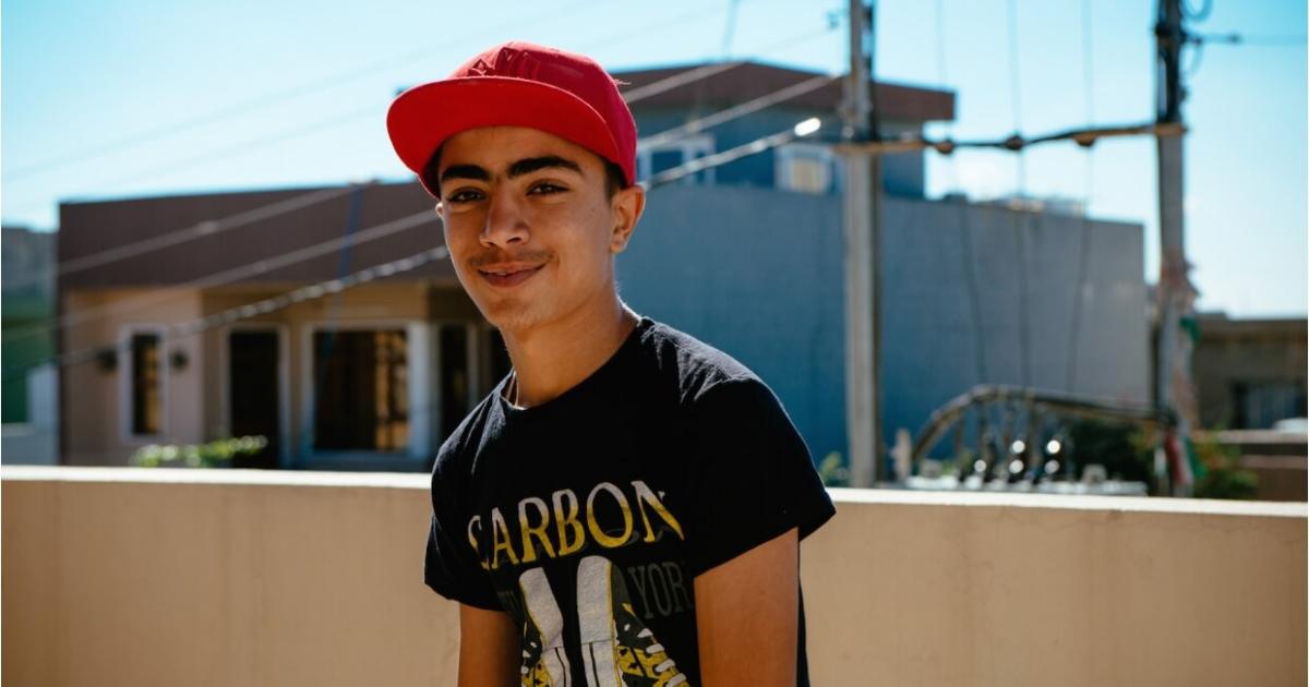 Teen Syrian refugee boy looks for community in Iraq | Mercy Corps